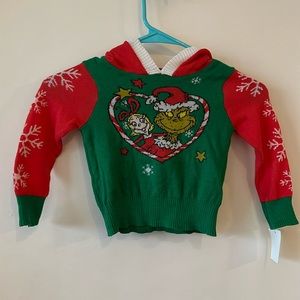Dr. Seuss’s Grinch Kid’s Hooded Sweater